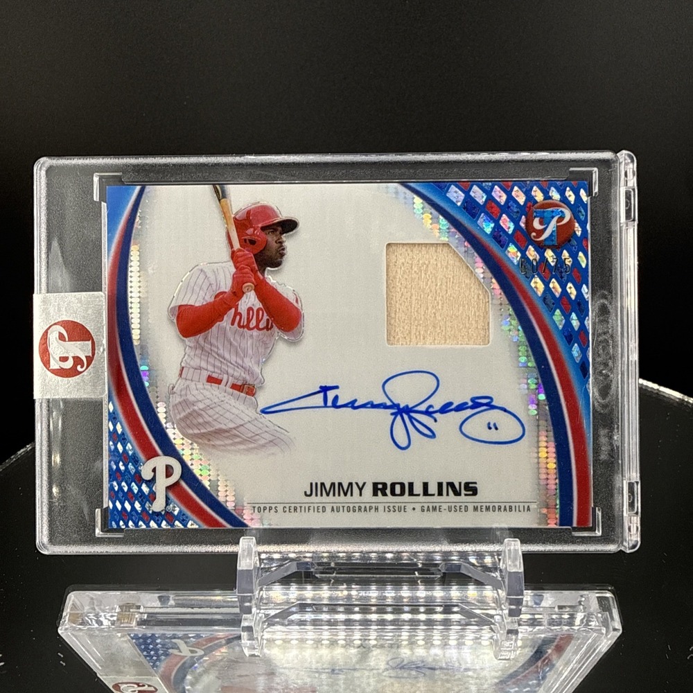 2026 Topps Pristine Pieces Autograph Jimmy Rollins PPAR-JR Sealed